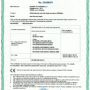 Conformity Certificate