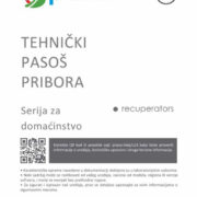 Tehnički pasoš pribora